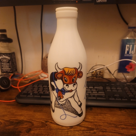 None Other - Vintage cute cow milk bottle